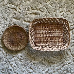 Rattan Basket Wall pieces